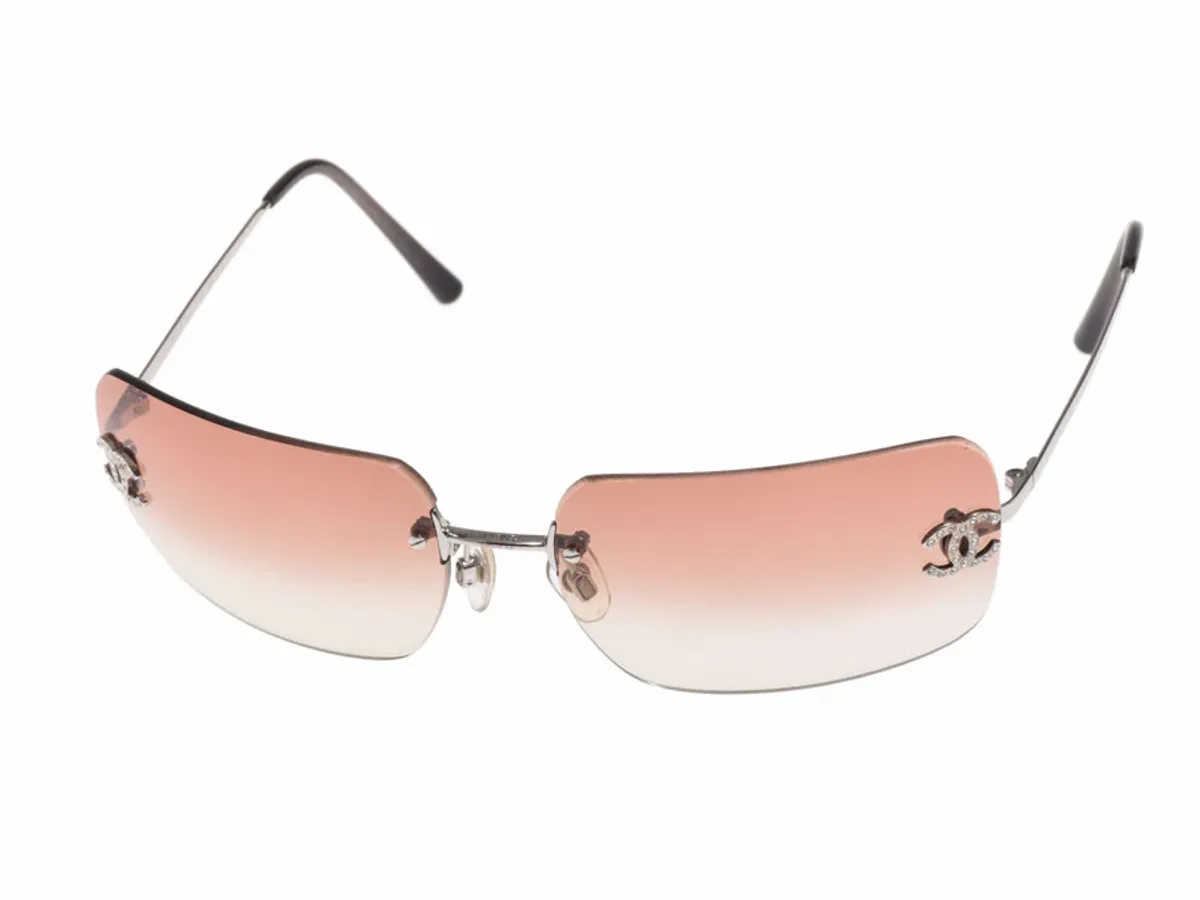Chanel Pink CC Sunglasses