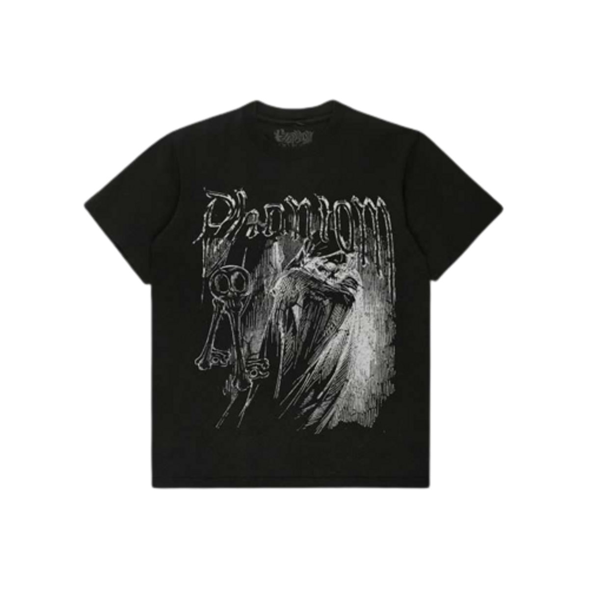 Phantom Global Black Logo T-Shirt
