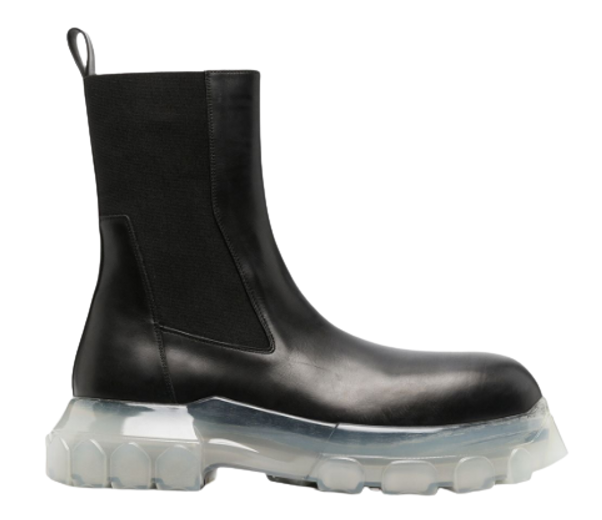 Rick Owens Beatle Bozo Tractor Black Boots