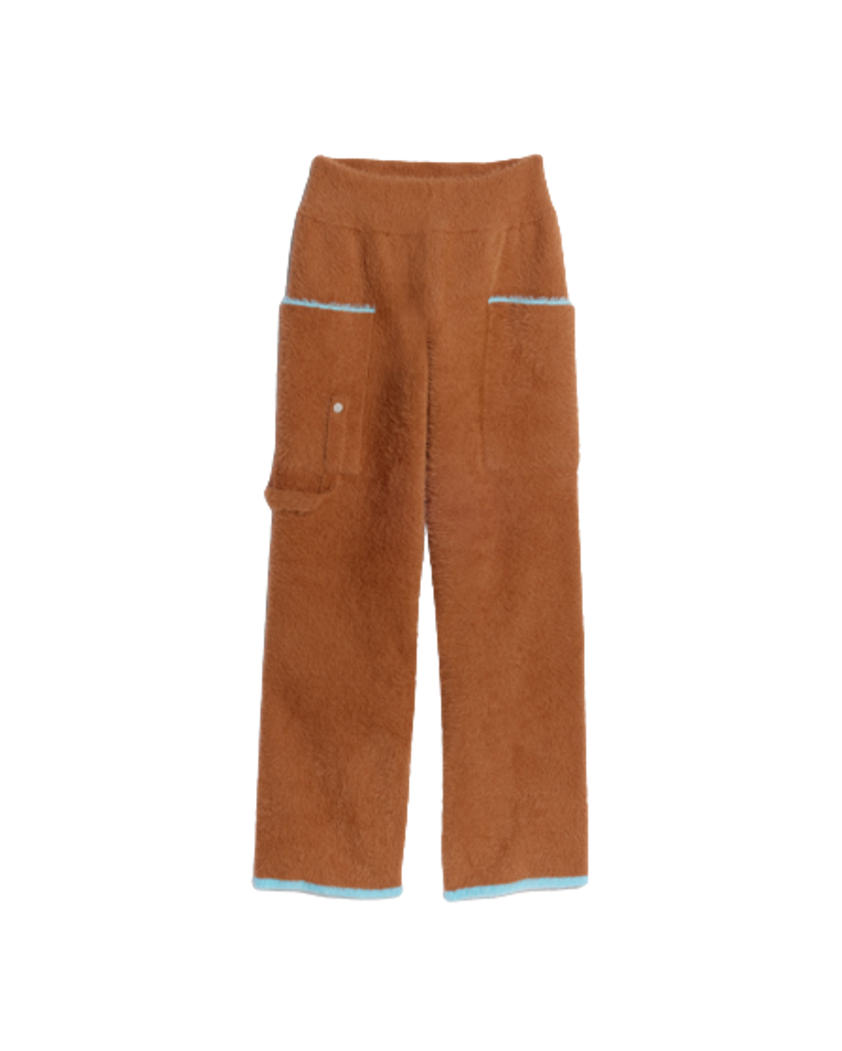 Jacquemus Fluffy Cargo Brown Pants