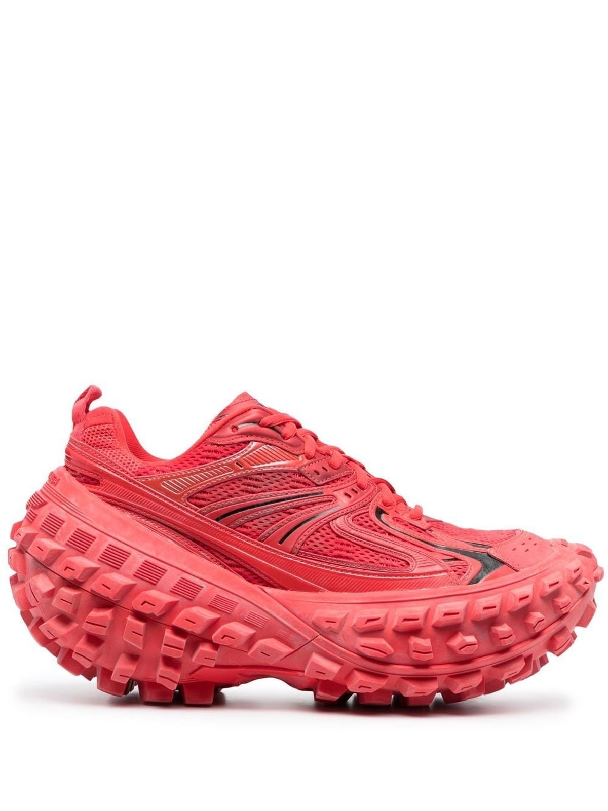 Balenciaga Defender Exaggerated Sole Trainers