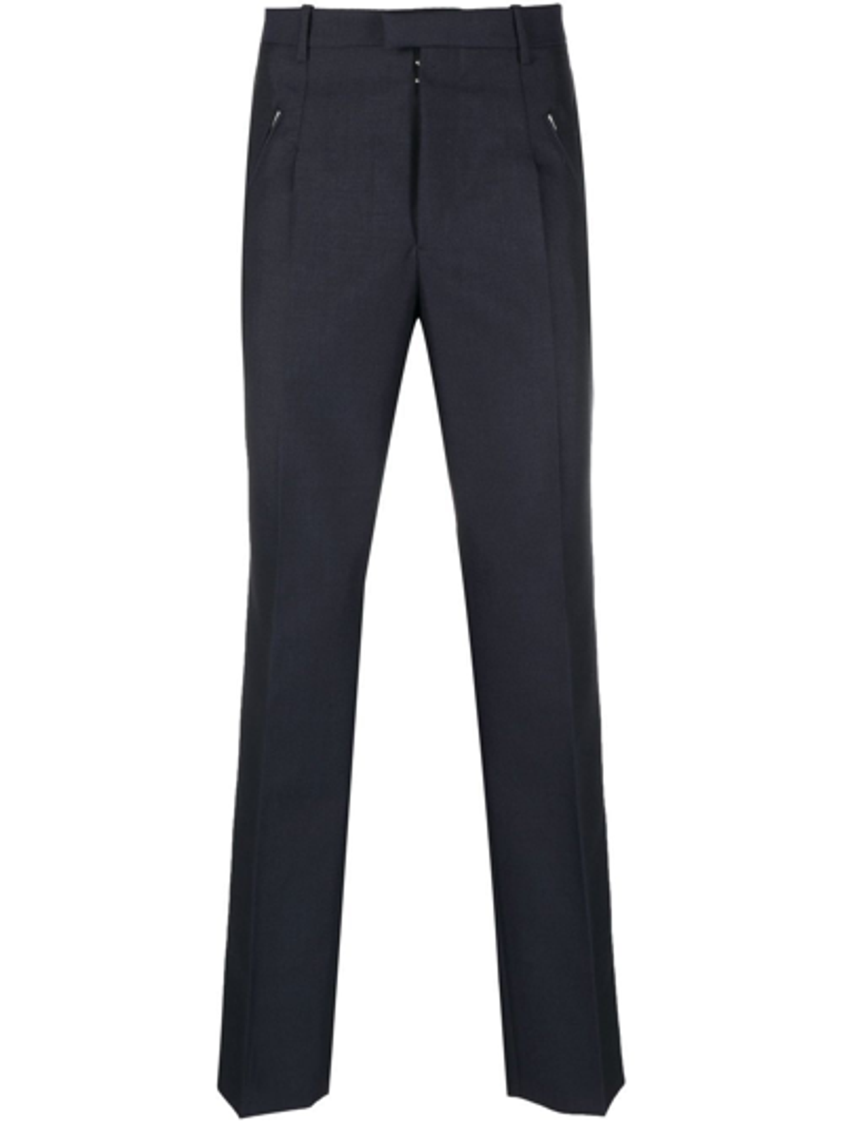 Maison Margiela Blue Straight-Leg Tailored Trousers