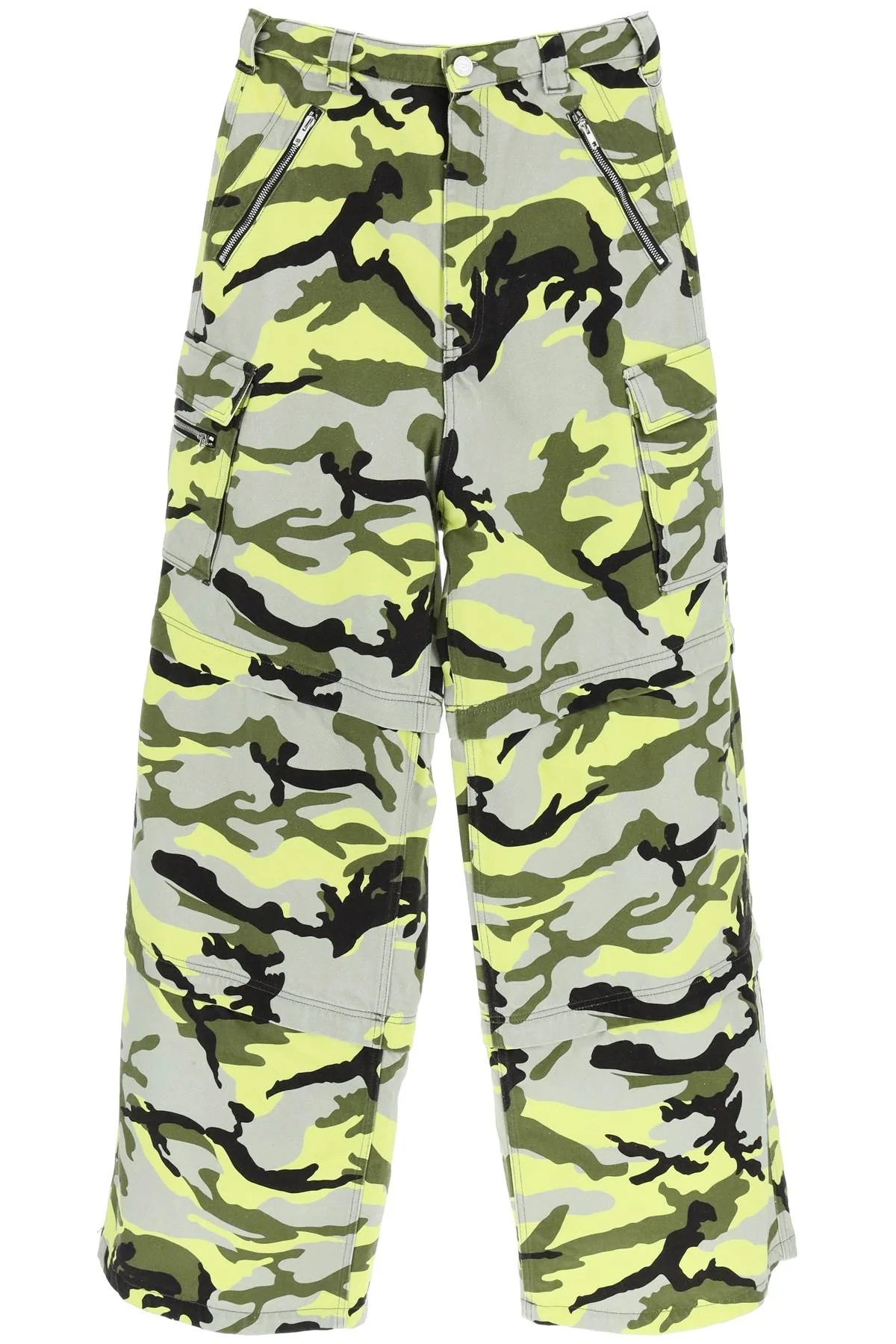 Vetements Neon Camouflage Cargo Pants