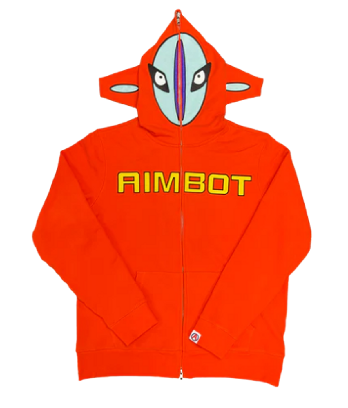Aimbot Deoxys Orange Full Zip Hoodie