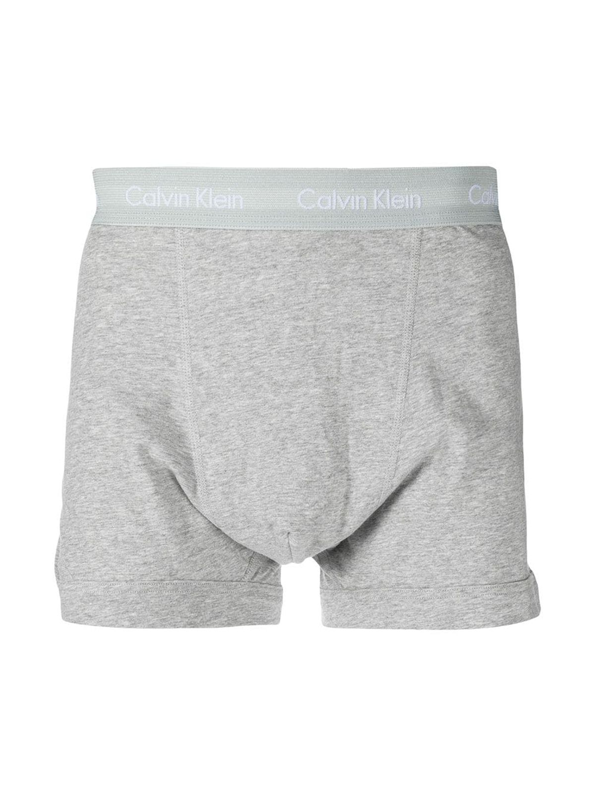 Calvin Klein Three-pack Boxer Set In Grey