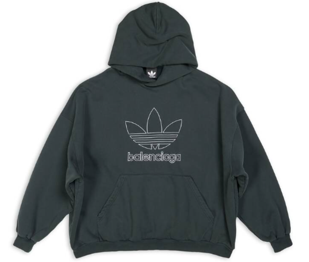 green balenciaga sweatshirt