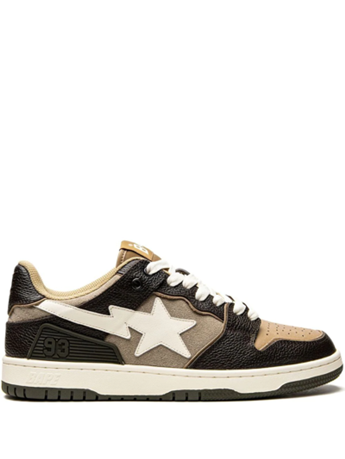 Bape Brown Sk8 Sta M2 Low-Top Sneakers