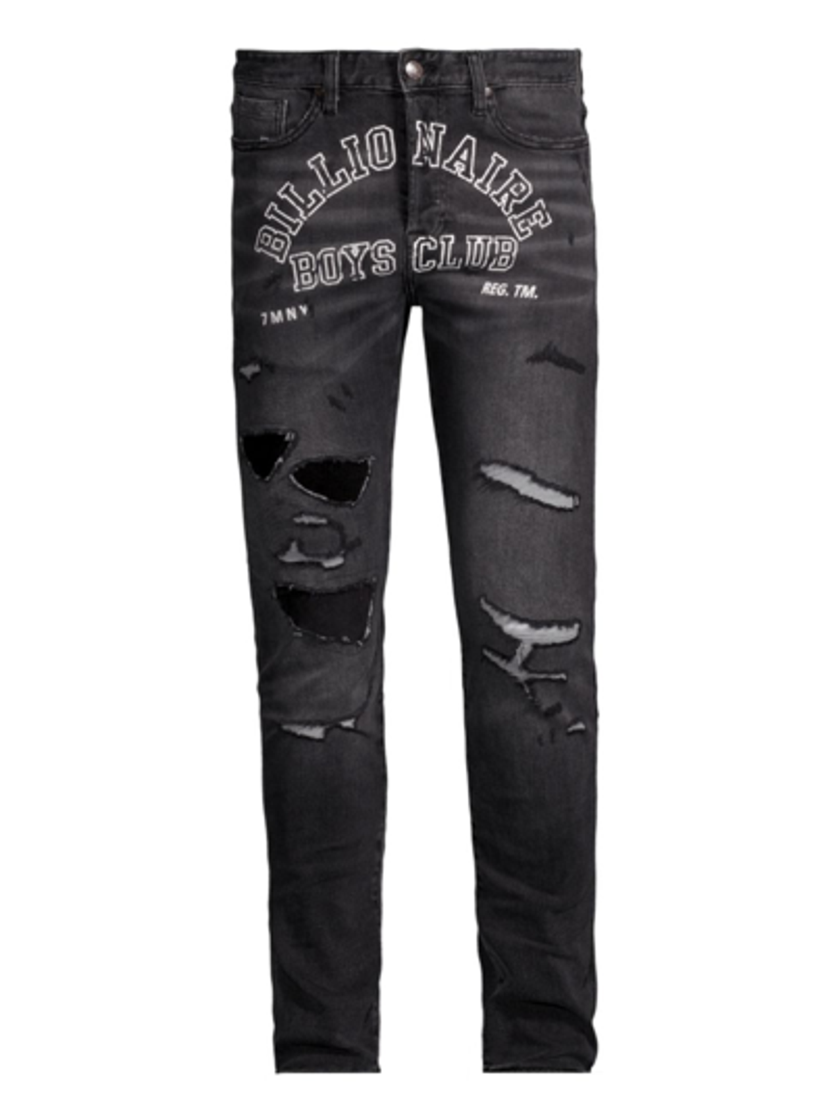 Billionaire Boys Club Provisions Distressed Stretch Skinny Jeans