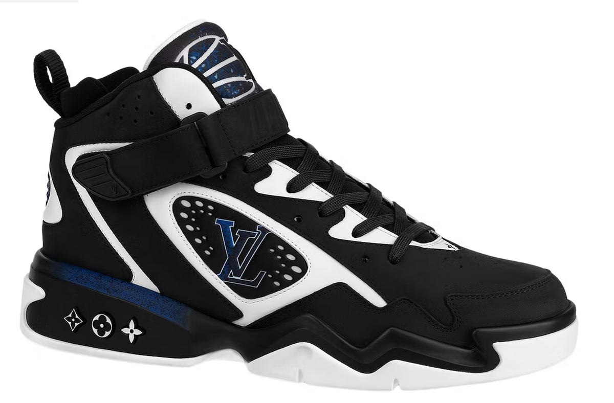 Louis Vuitton LV Trainer 2 Black White Blue