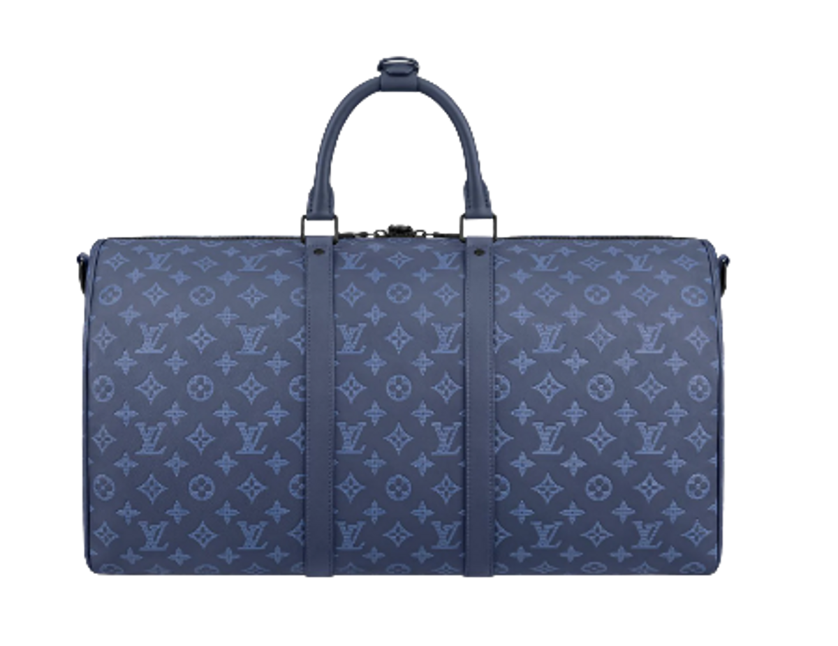 Louis Vuitton Keepall Bandouliere Monogram Leather Bag