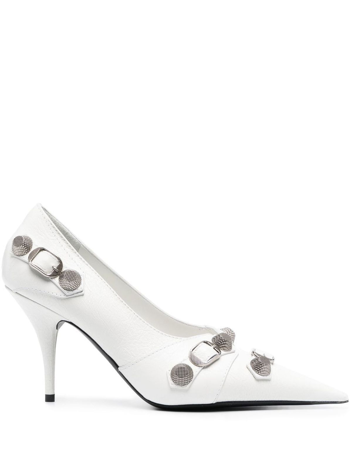 Balenciaga Cagole Leather Pumps