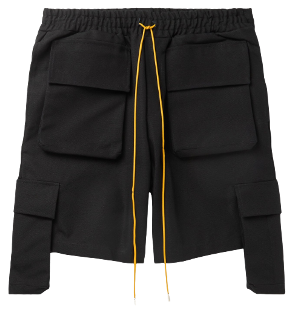 Rhude Cotton Drawstring Cargo Shorts