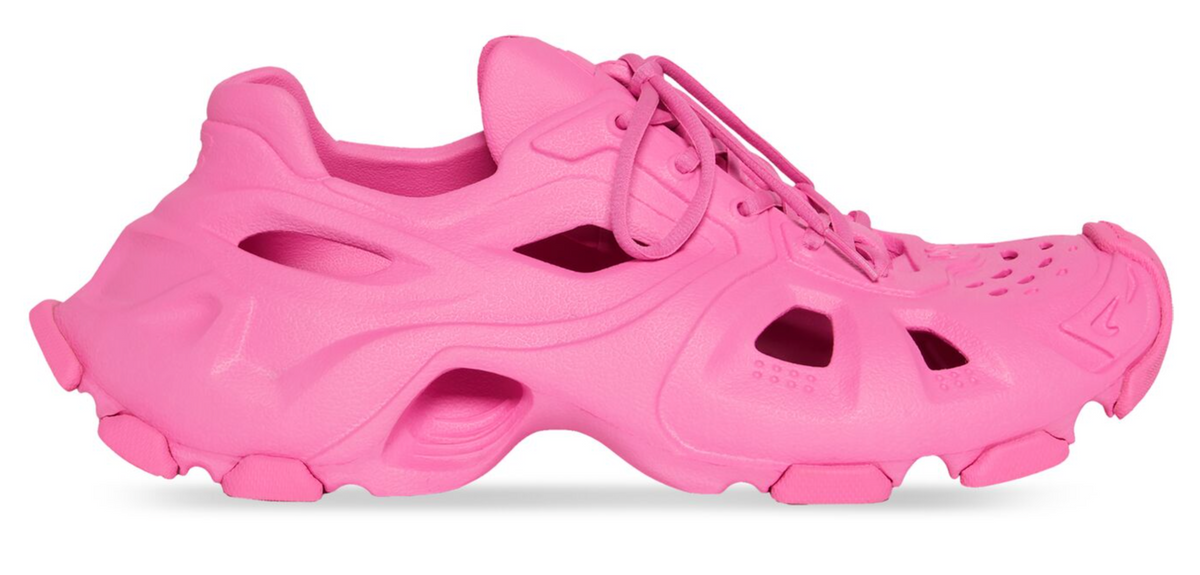balenciaga neon pink