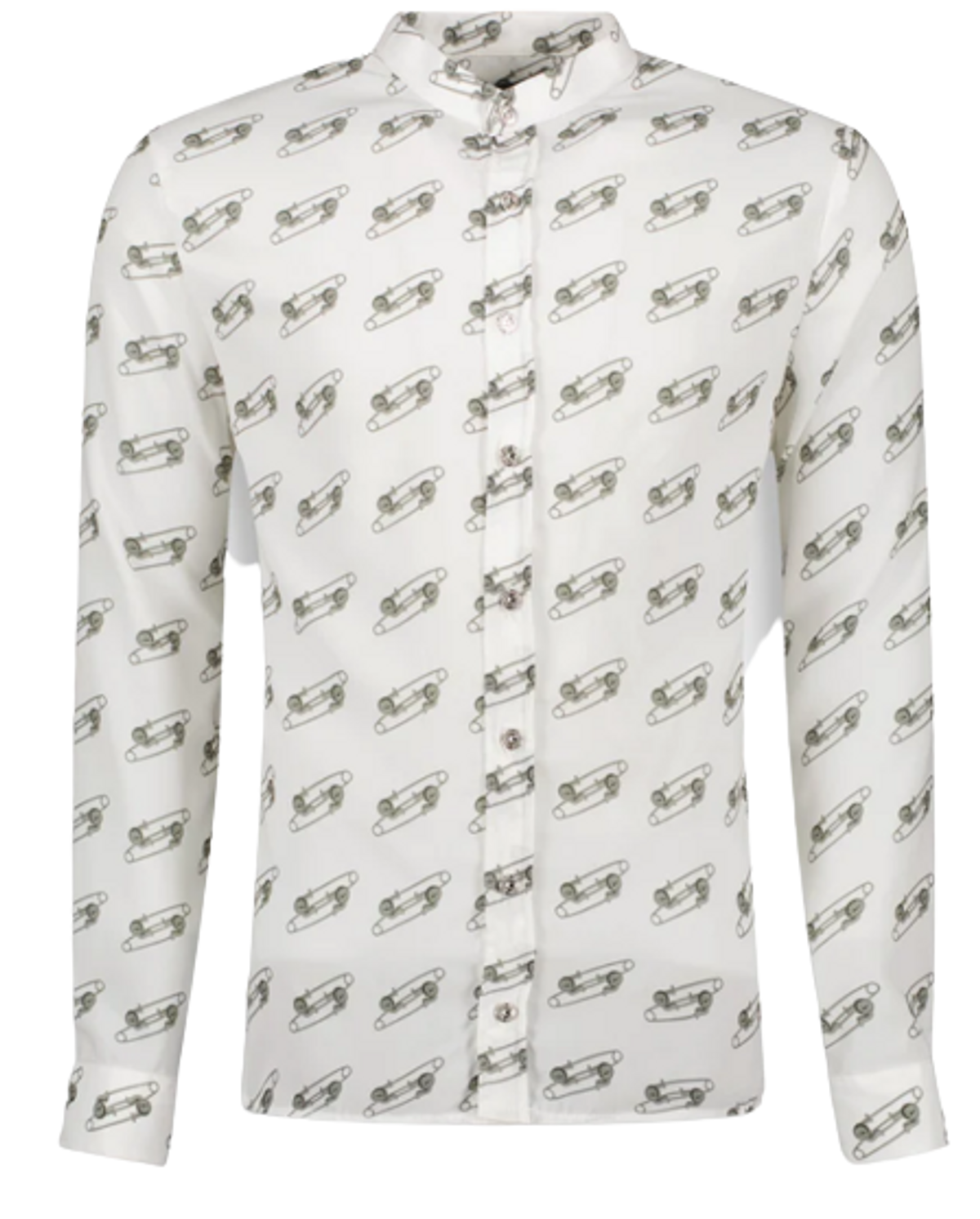 Alexandro Fratelli Chemsie Fullmono Bianco Shirt