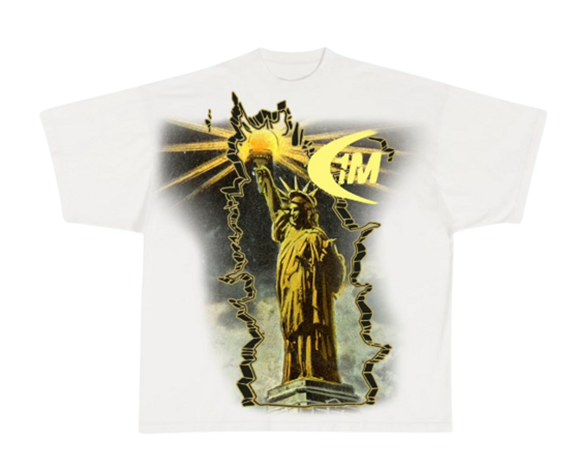 One Million Clothing Statue White T-Shirt