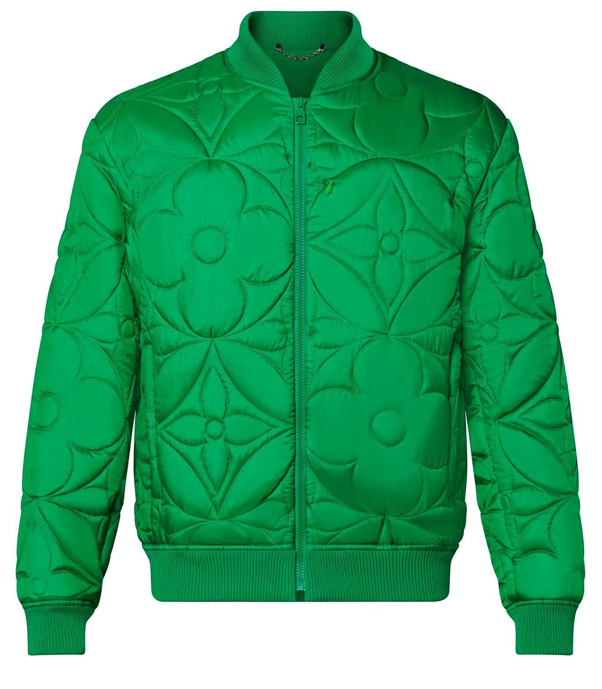 Louis Vuitton Lvse Quilted Green Blouson Jacket WHAT’S ON THE STAR?