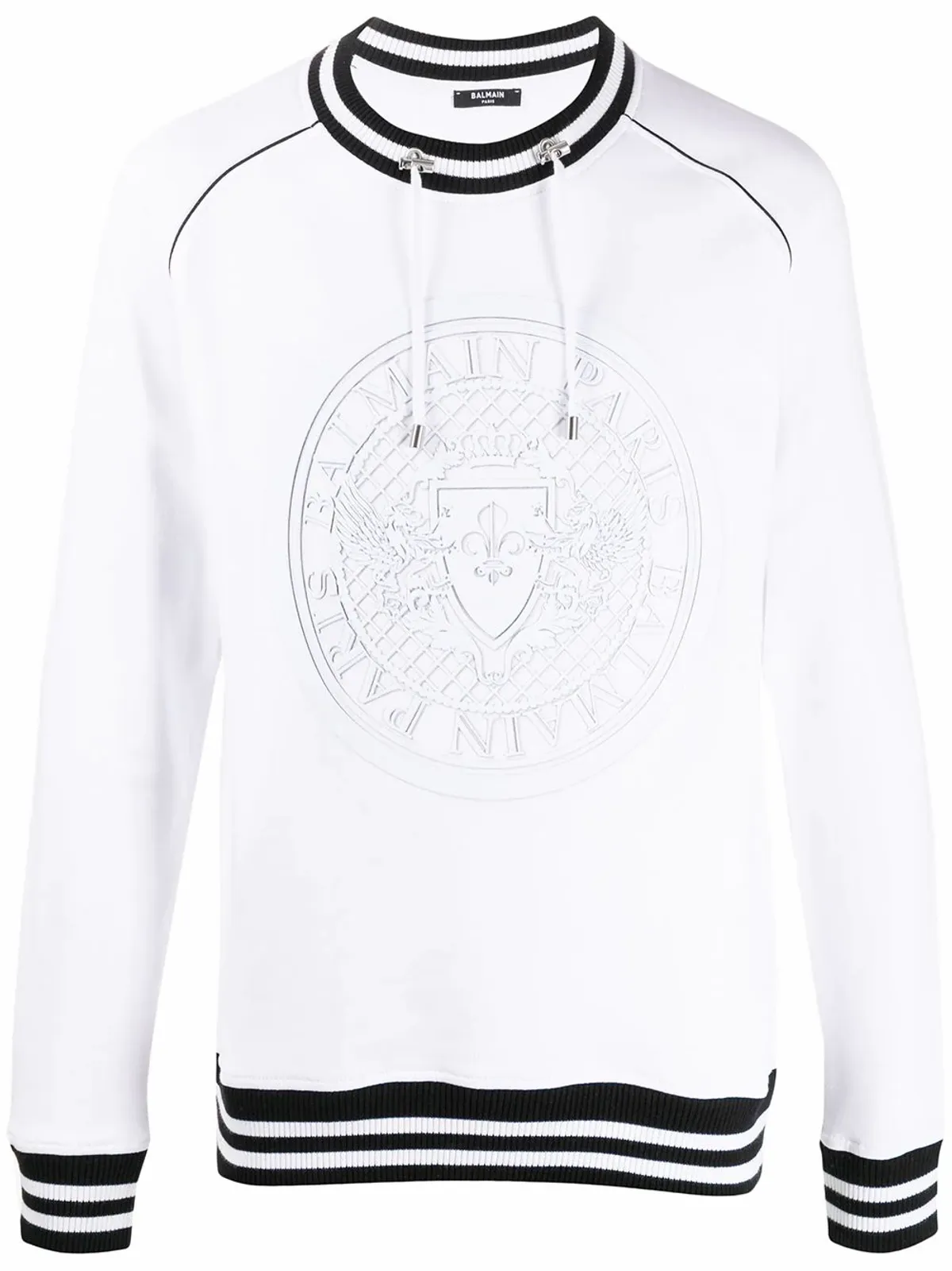Balmain Medallion White Sweatshirt