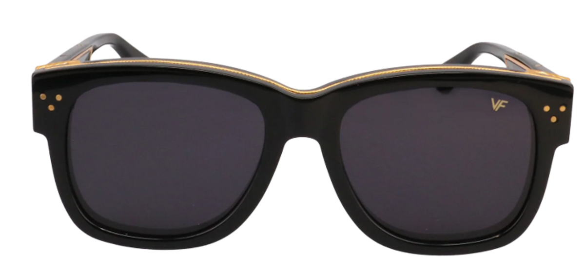 Vintage Frames Billionaire Black Sunglasses