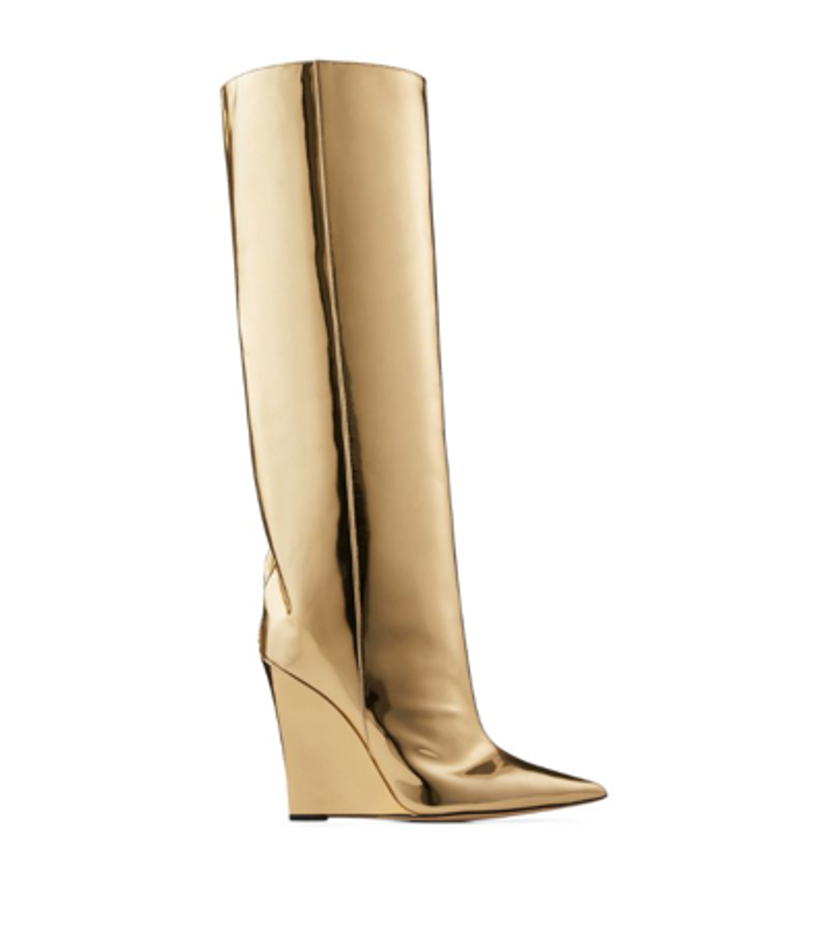 Jimmy Choo Blake 110 Metallic Knee High Boots