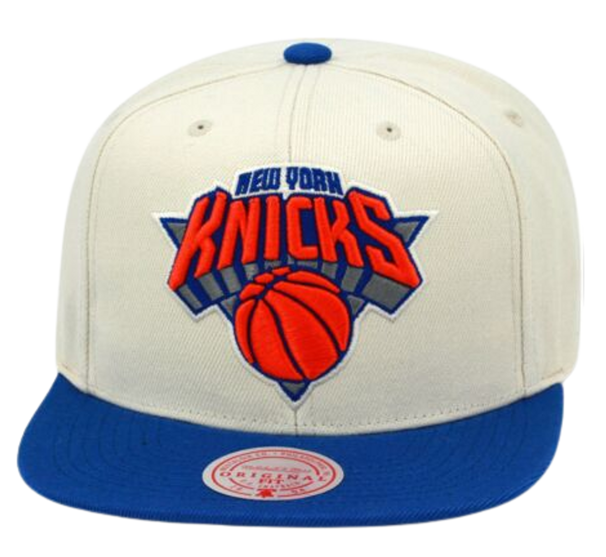 New Era New York Knicks White Snapback