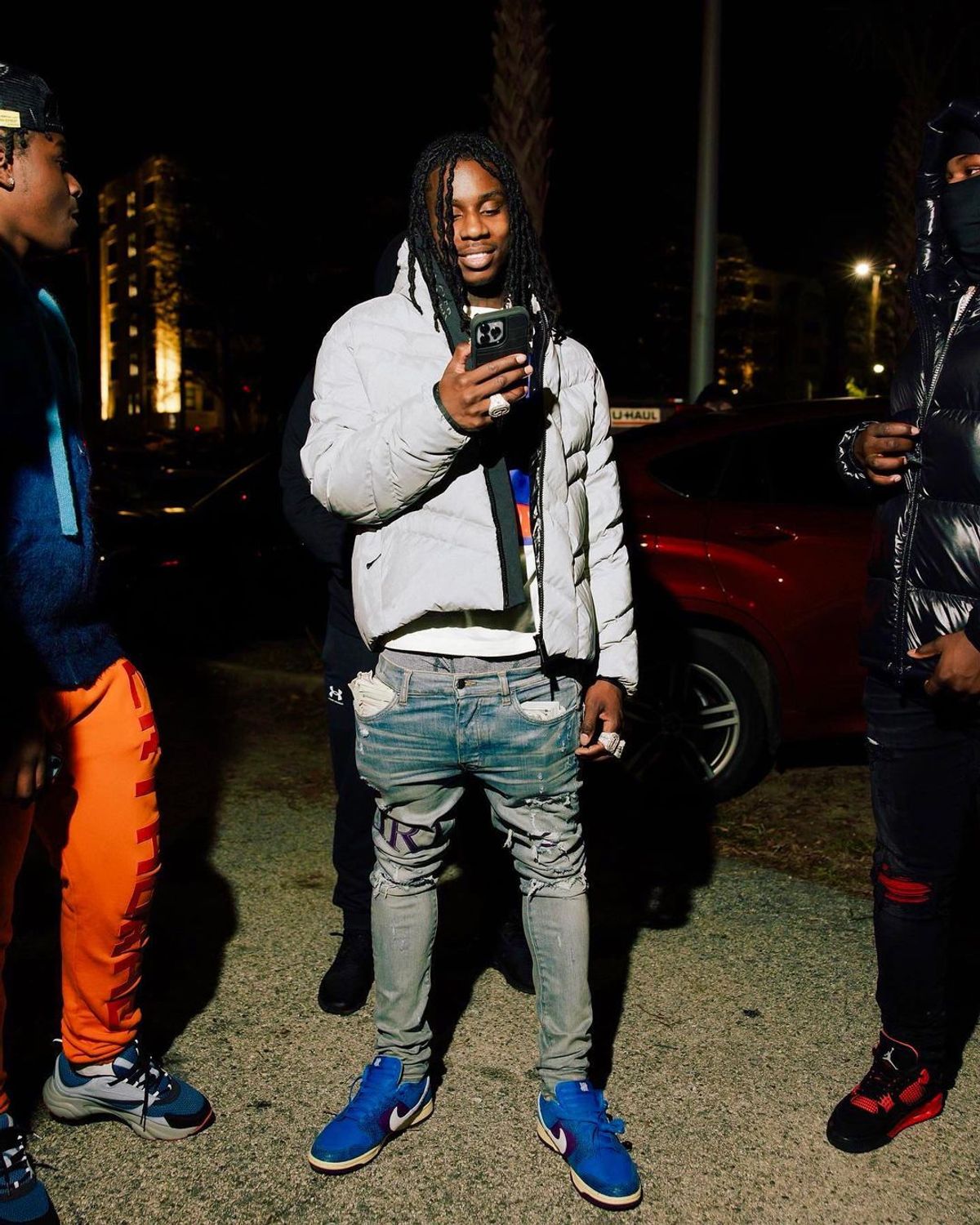 polo g custom air forces