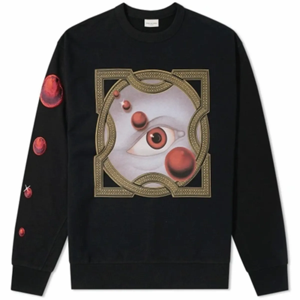 Dries Van Noten spring '14 ruffle embellished sweater, black, 12 main image 1