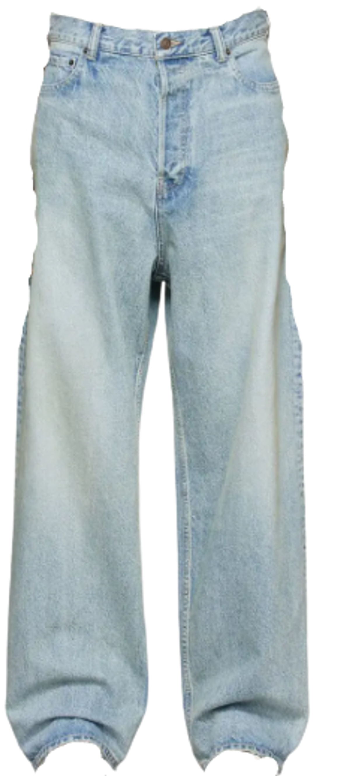 Balenciaga Blue Large Baggy Jeans