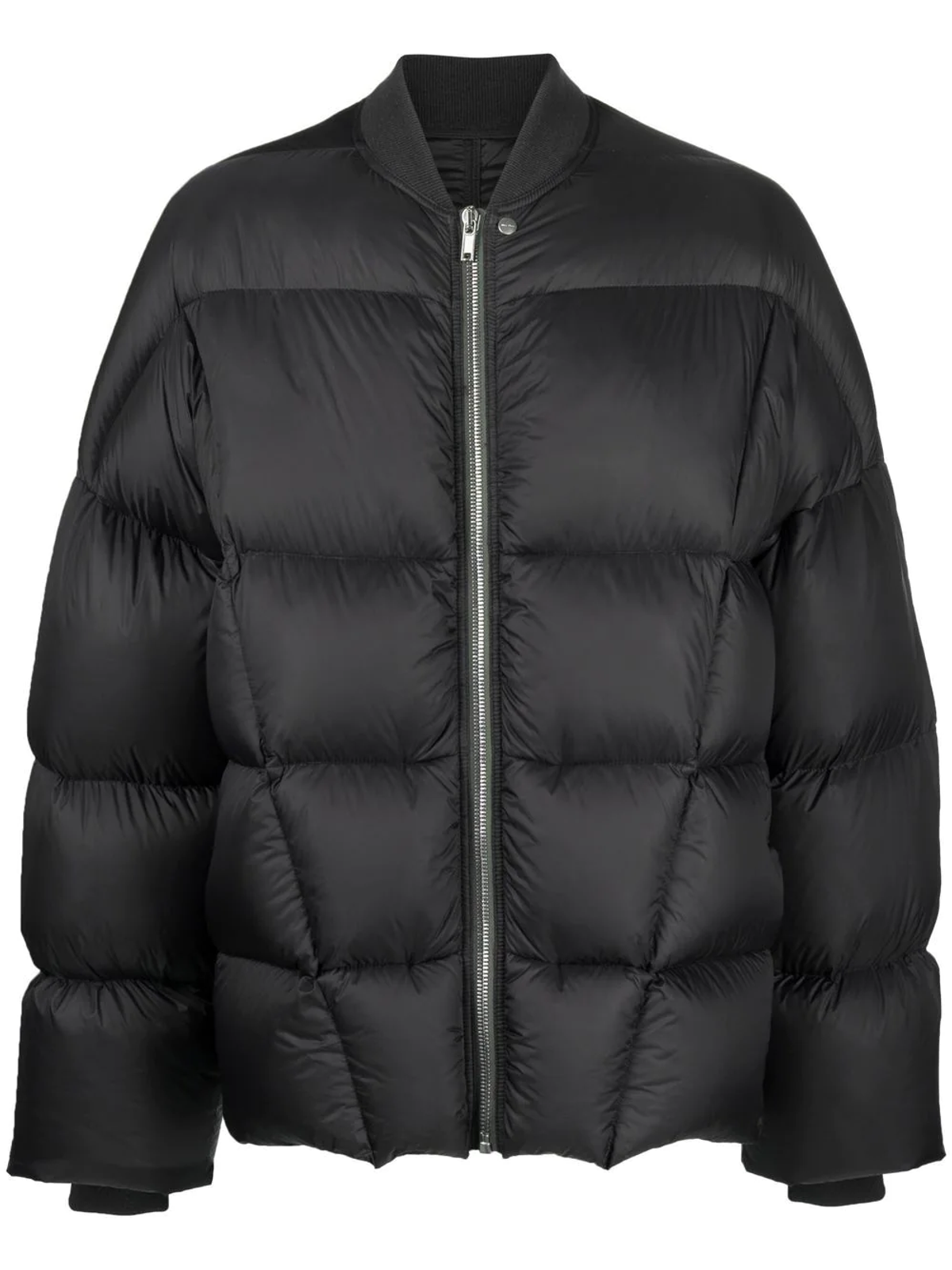 Rick Owens Black Nylon Down Jacket