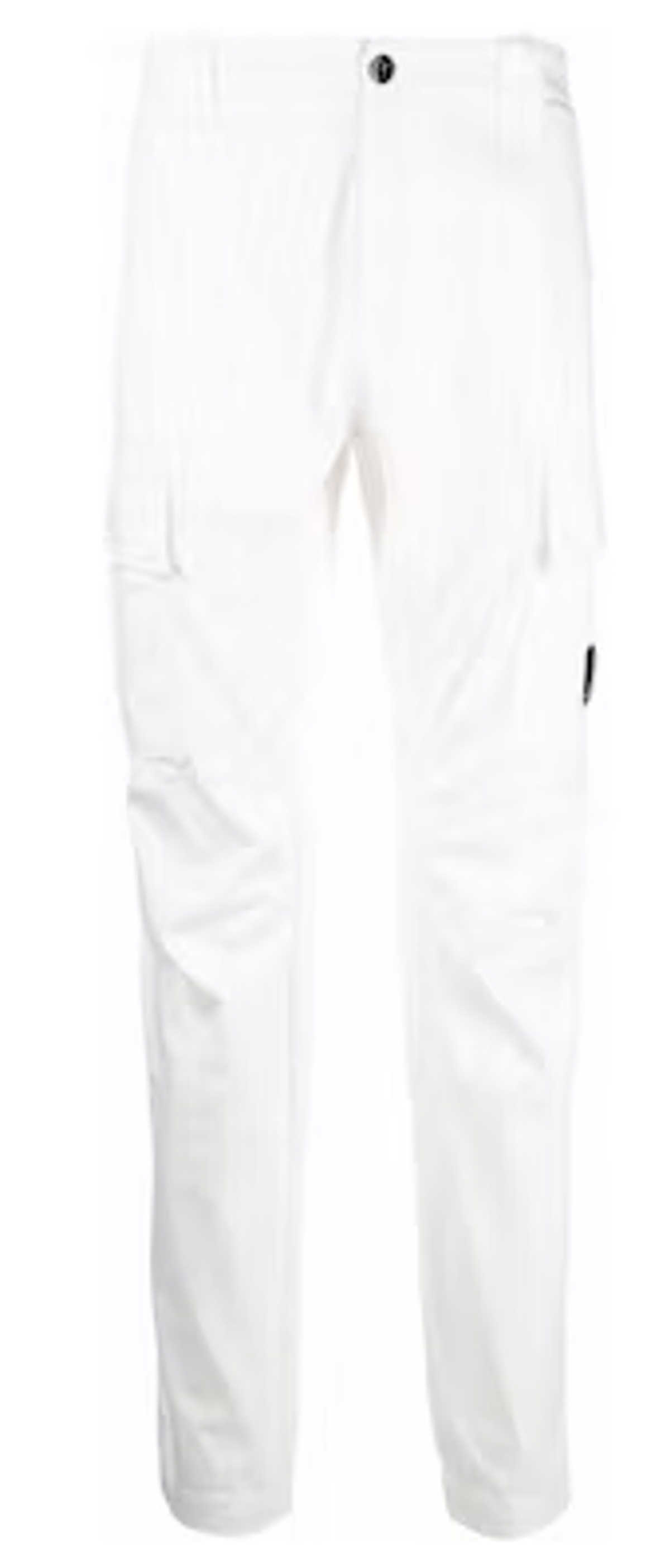 C.P. Company Gauze White Stretch Sateen Cargo Pants