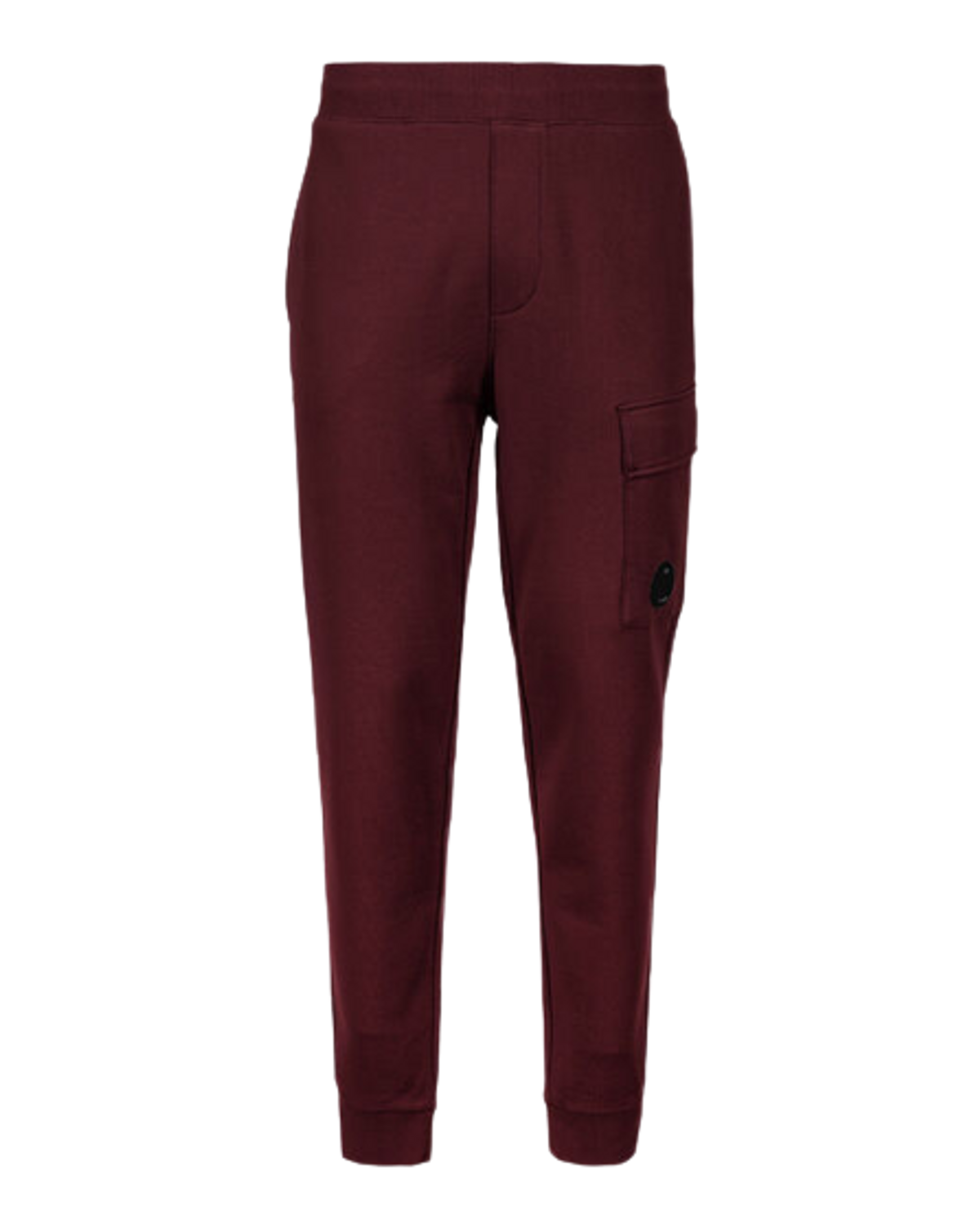 C.P. Company Port Royal Red Diagonal Raised Fleece Sweatpants