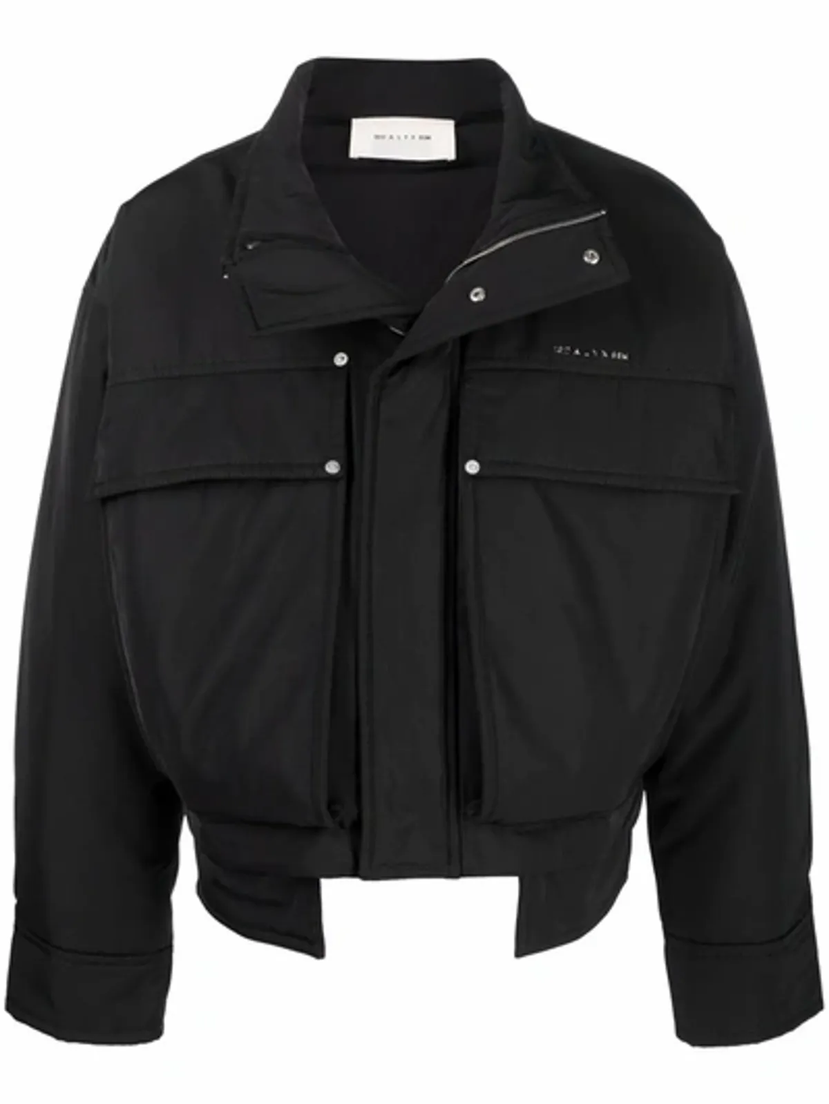 1017 Alyx 9SM Funnel Neck Black Padded Jacket