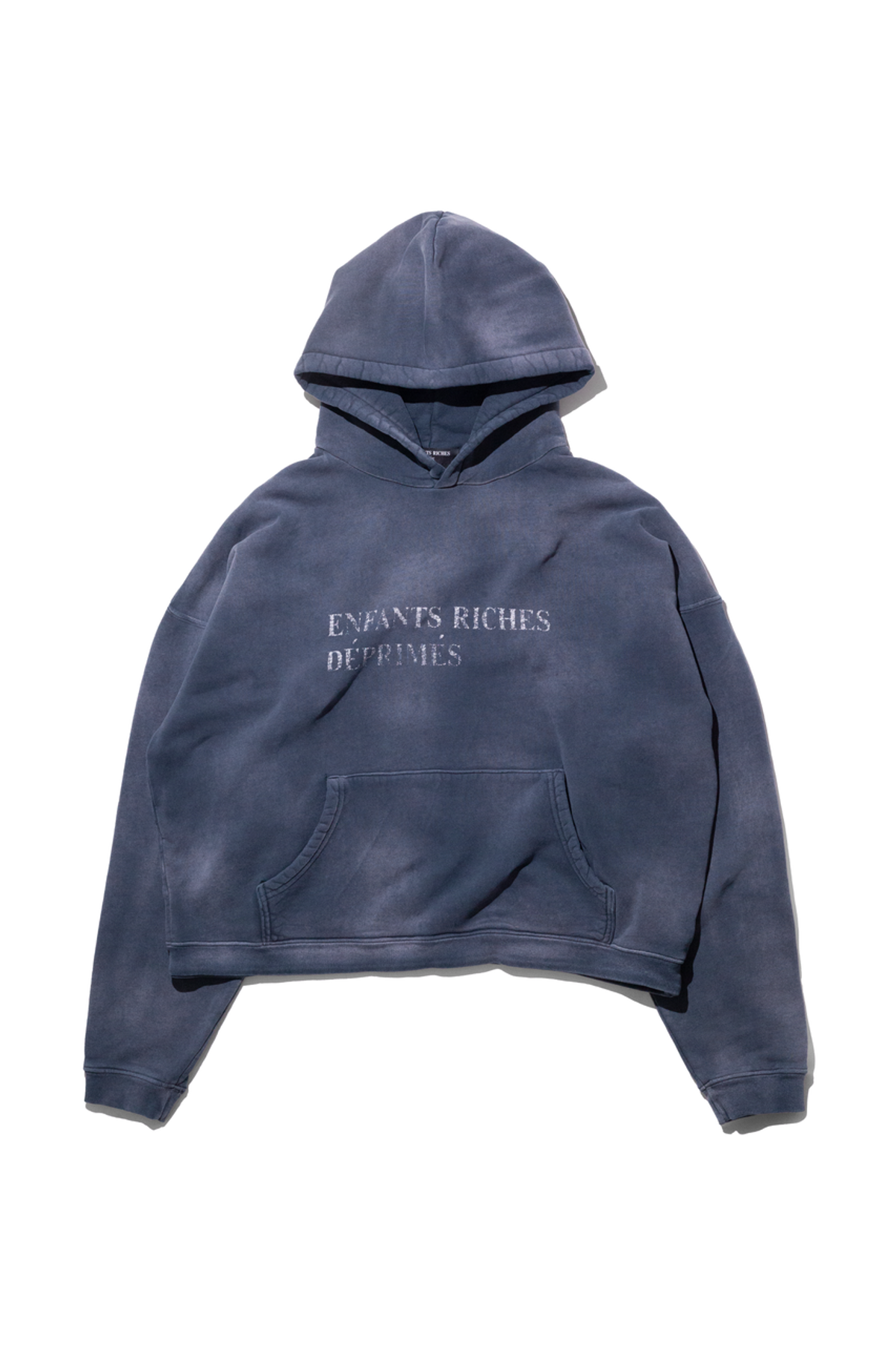 Enfants Riches Deprimes Black Sun Damaged Hoodie