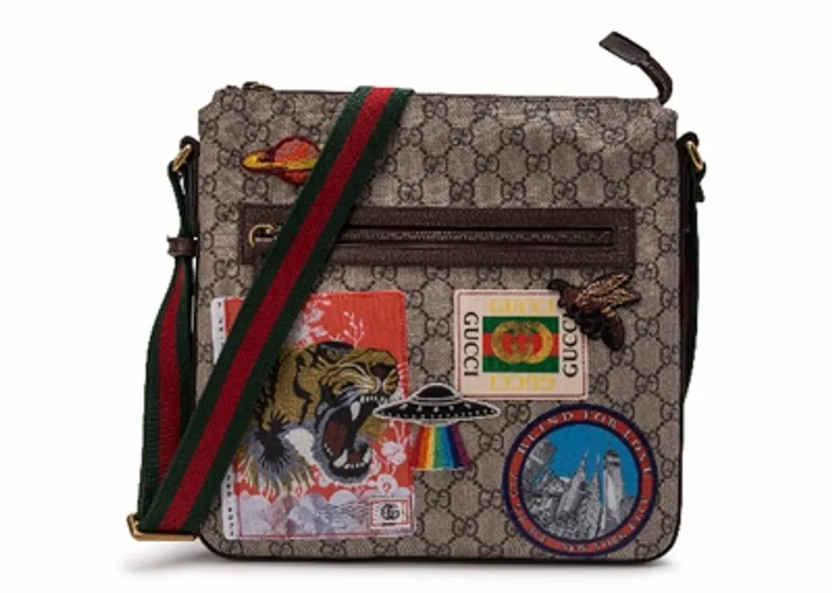 Gucci Brown Courrier Messenger Gg Supreme