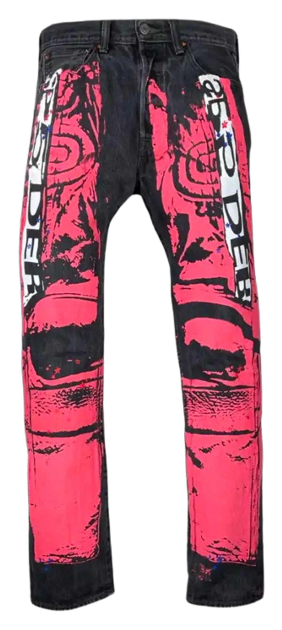 Spider Worldwide SP5DER Pink/Black Jeans