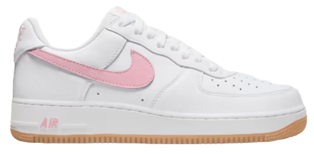Nike White Air Force 1 Low Retro Leather Sneakers