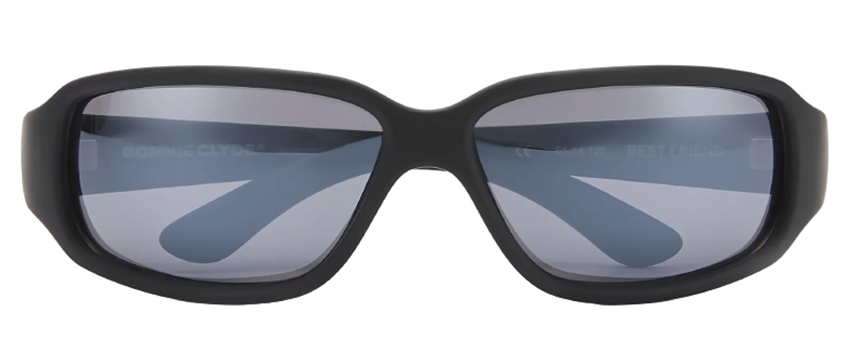 Bonnie Clyde Best Friend Black Sunglasses