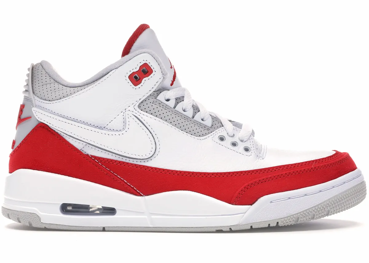 Jordan Air Jordan 3 Retro Tinker White University Red Sneakers