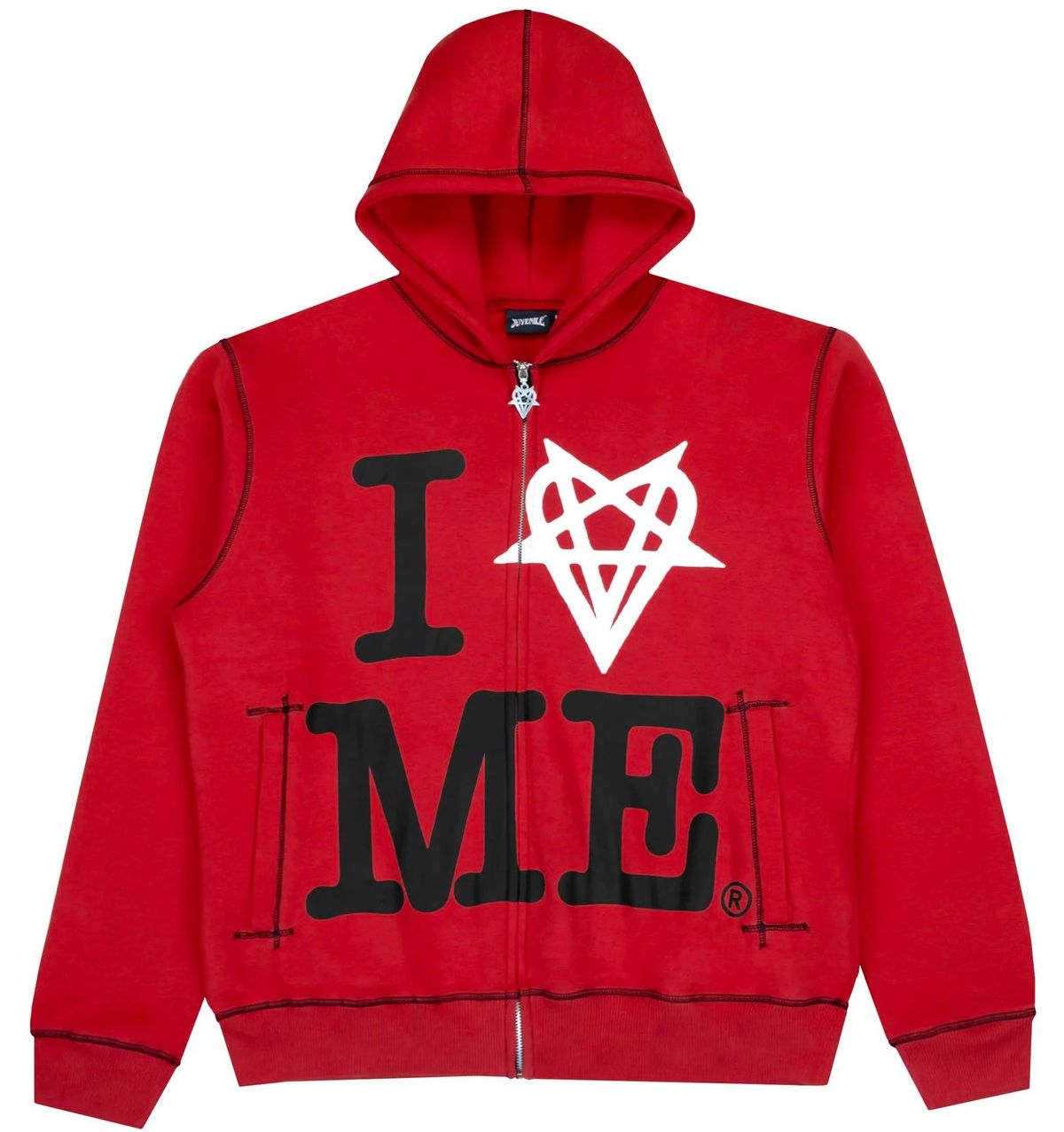 Juvenile I <3 Me Red Hoodie