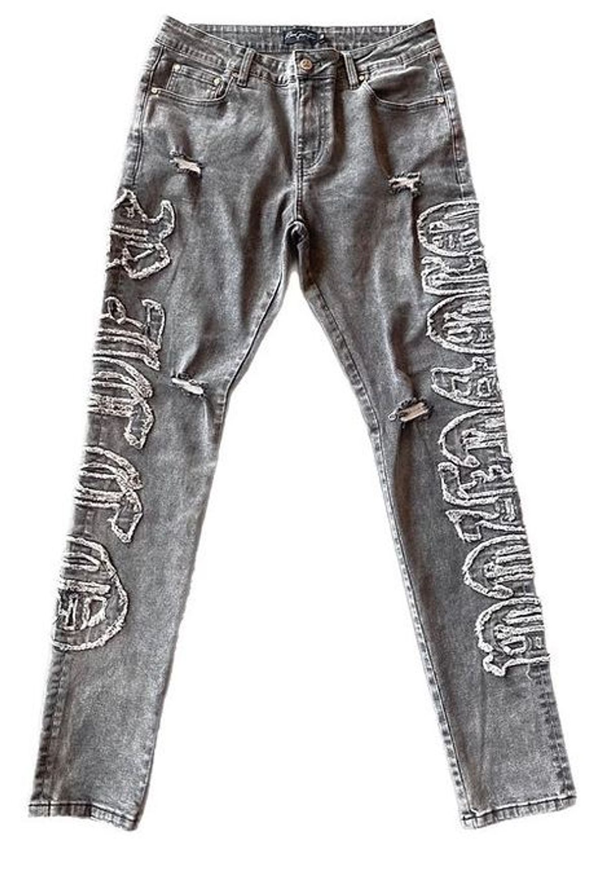 Ricco Gioventu Acid Wash Grey RKLS Denim 2.0 Jeans