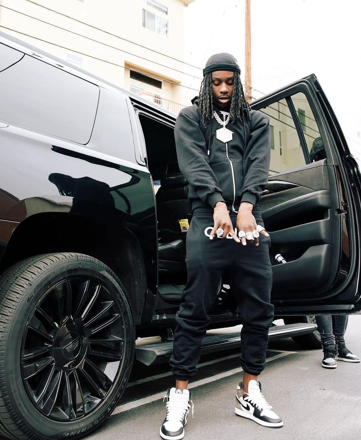 polo g custom air forces