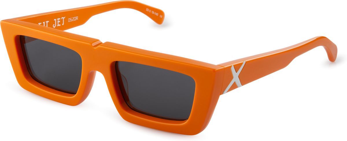 Oscar and Frank Lil Jet Orange/Grey Lenses