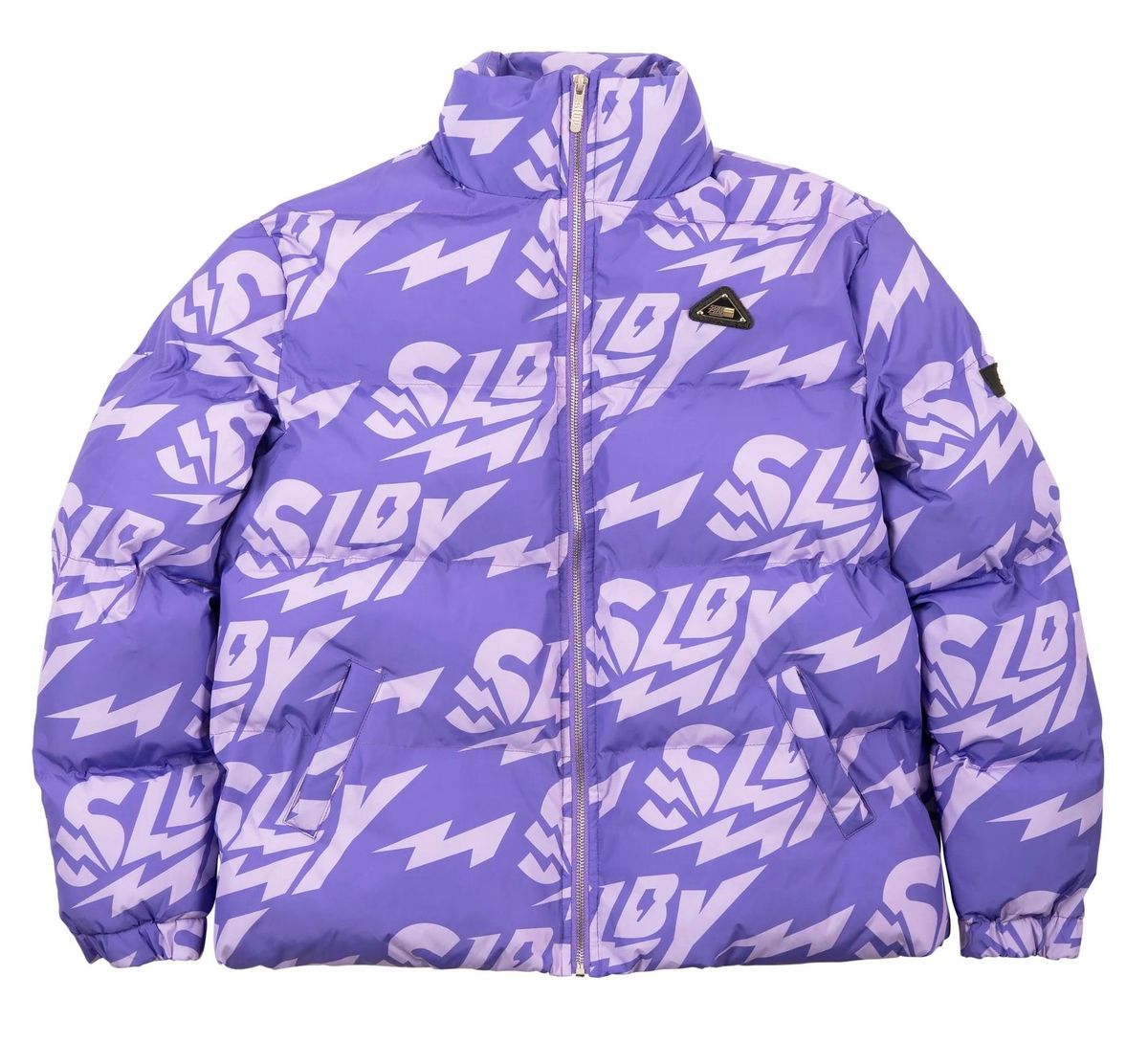 SoleBoy Monogram Lavender Puffer Jacket WHAT’S ON THE STAR?