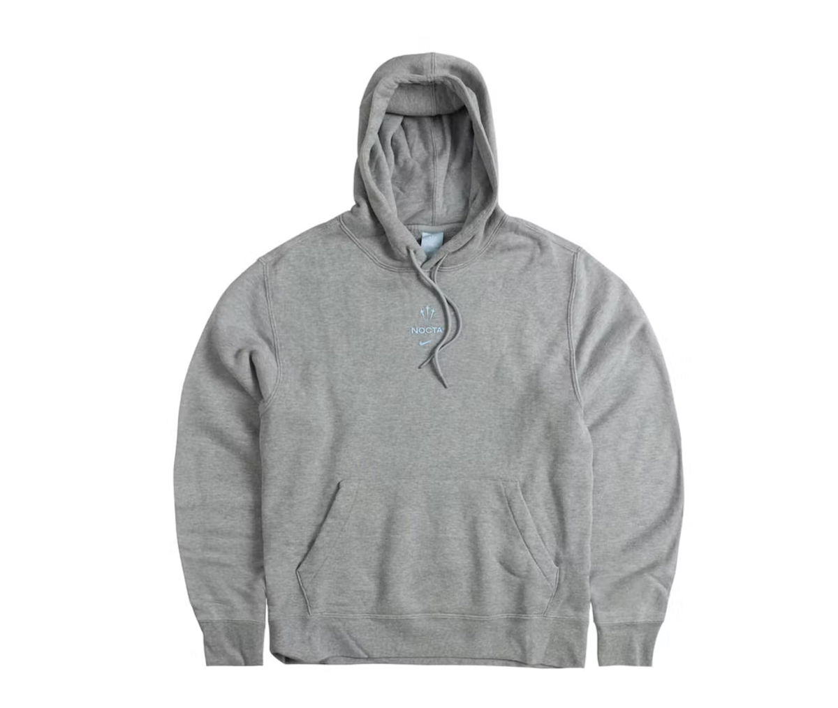 Nike × Nocta Fleece Basketball Hoodie Dark Grey Heather