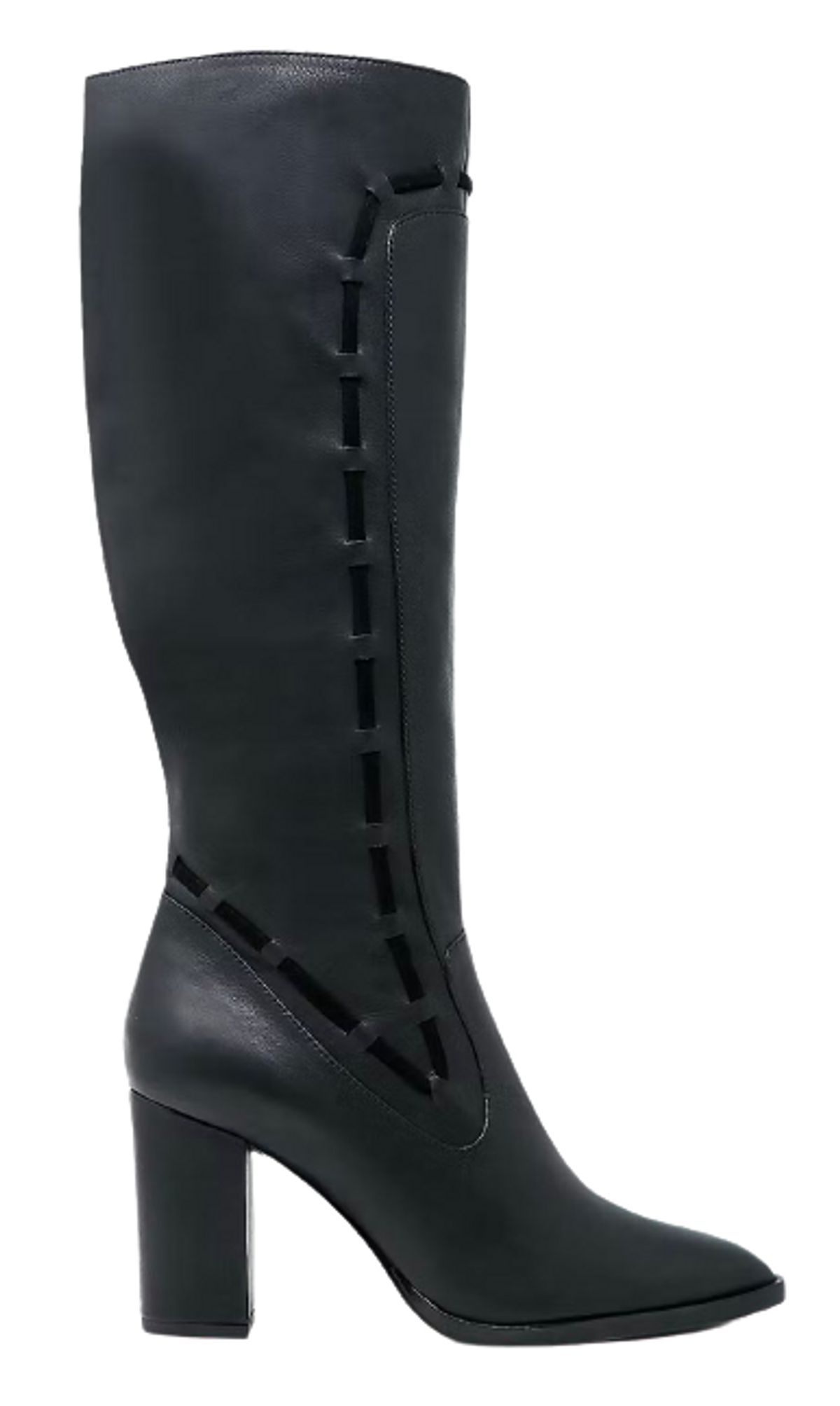 Sylven New York Sylven Strada Black Vegan Nappa Knee-High Boots