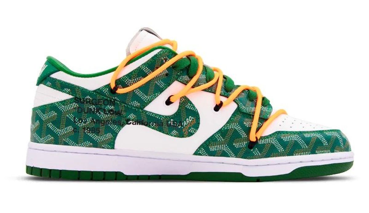Shoe Surgeon Dunk University Lux Pine Sneakers WHAT’S ON THE STAR?