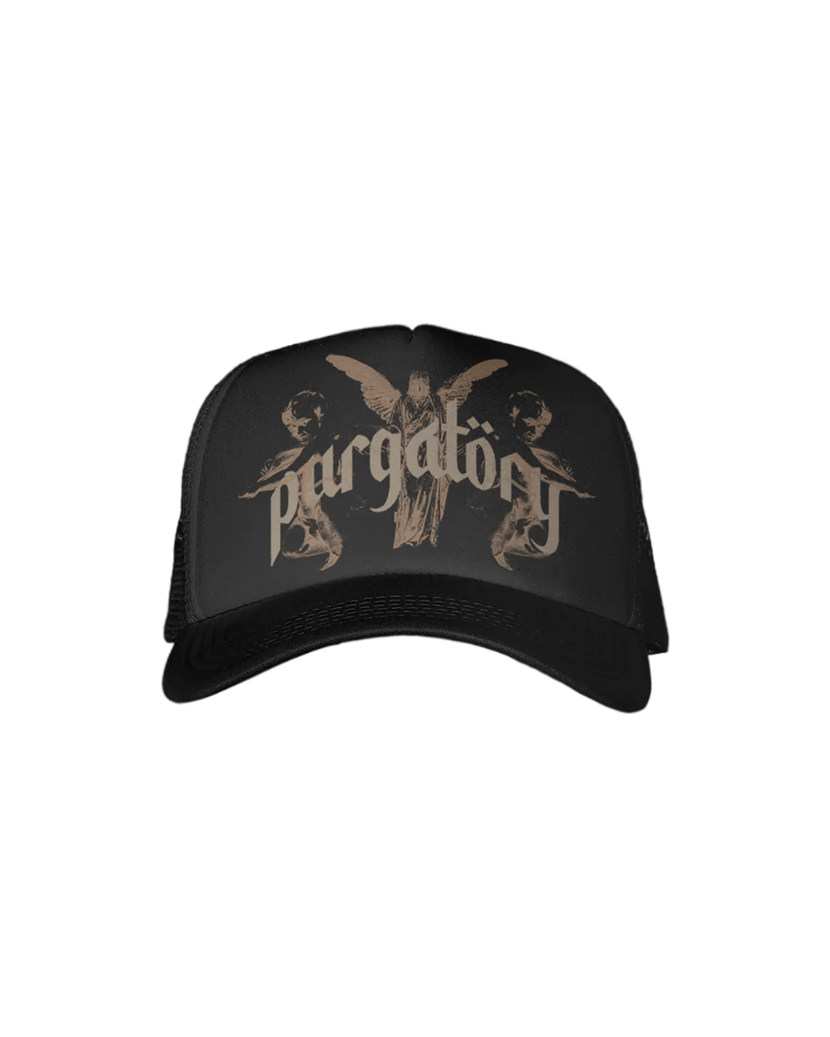 Purgatory LA Angel Black Trucker Hat