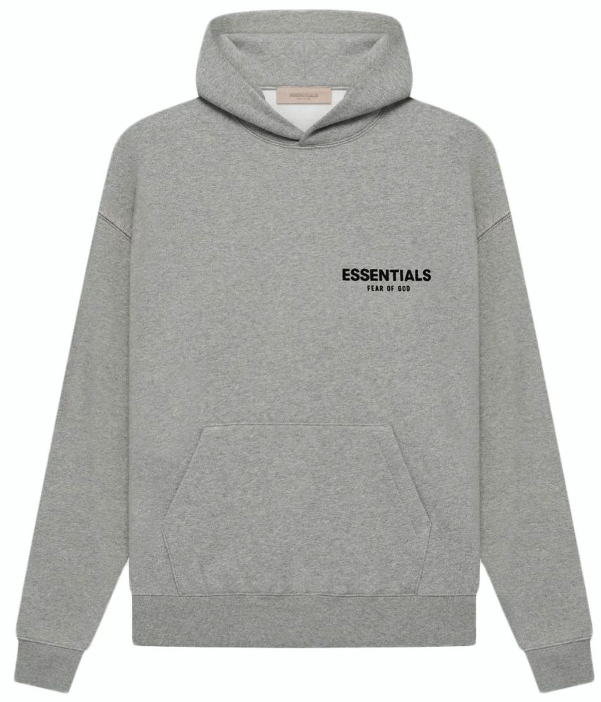 Fear of God Essentials Dark Oatmeal Hoodie