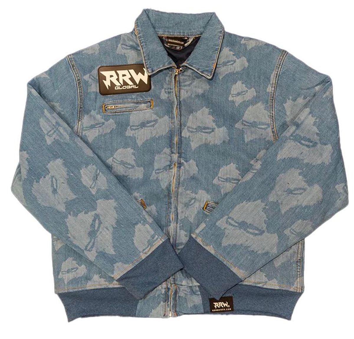 Roadrunners World Global RRW Denim Trucker Jacket | WHAT’S ON THE STAR?