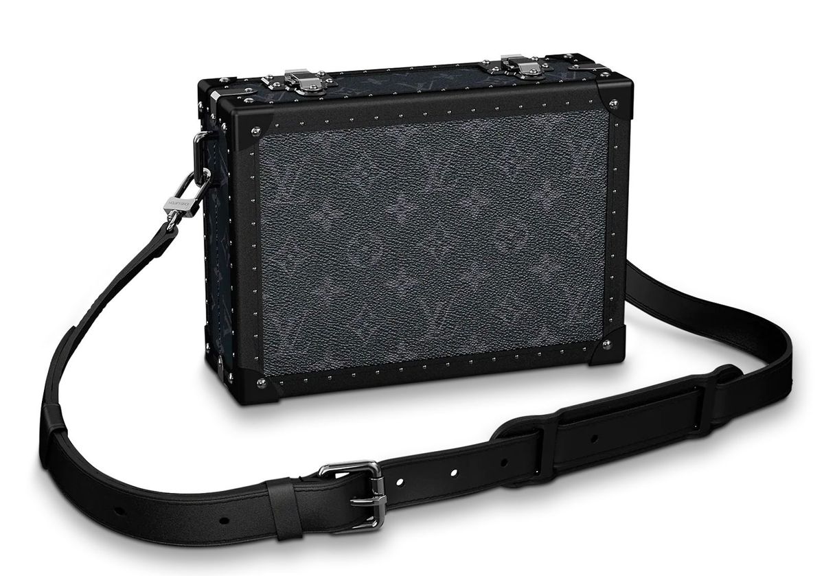 Louis Vuitton Monogram Eclipse Canvas Clutch Box