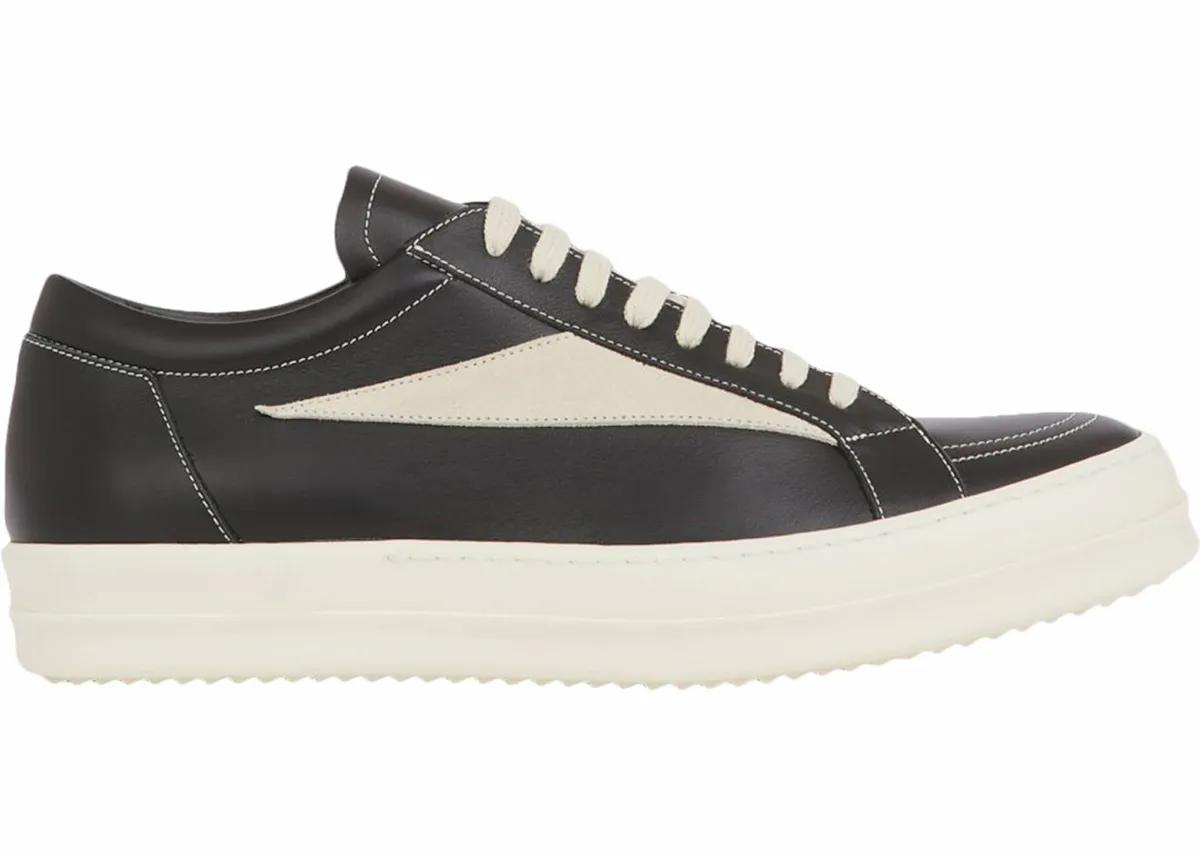 Rick Owens Strobe Vintage Black Sneakers